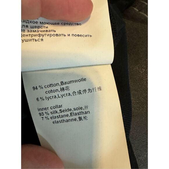 Marc Cain Womens Black Blouse Size 6 - Picture 3 of 3